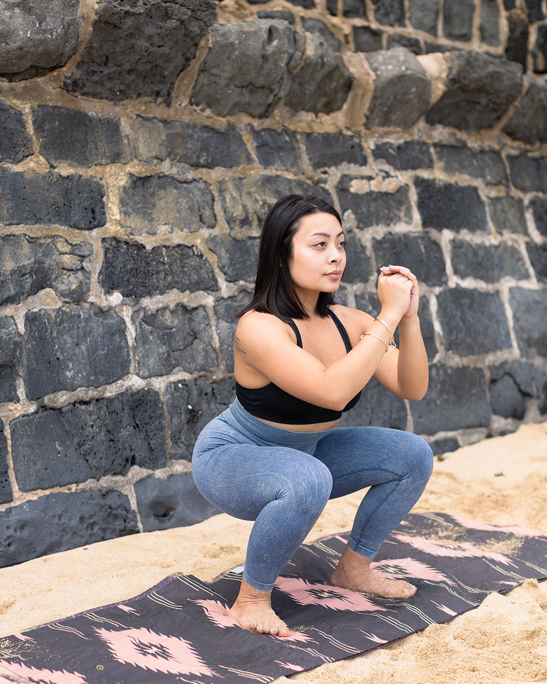 Heritage Rust Yoga ECO Towel