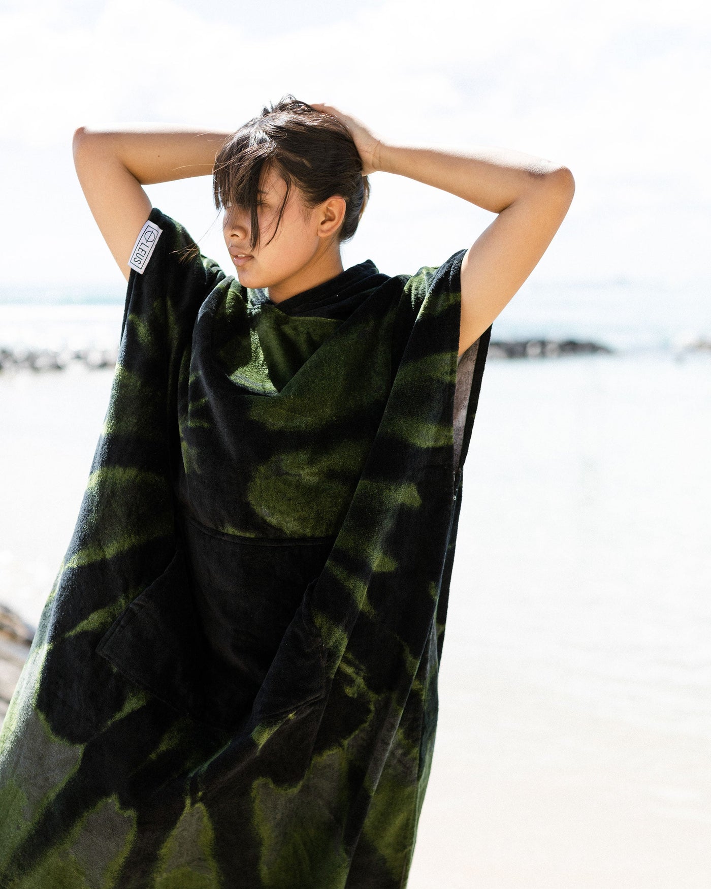 Tie Dye Camo Original ECO Poncho