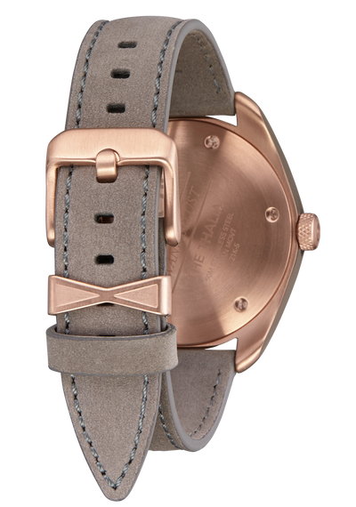 Thalia Leather - Gray Sunray / Rose Gold / Gray