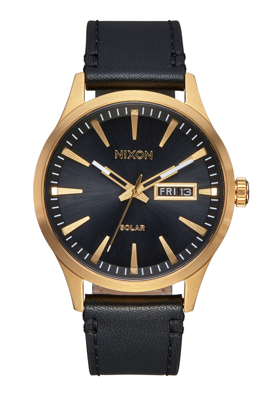 Sentry Solar Leather - All Gold / Black