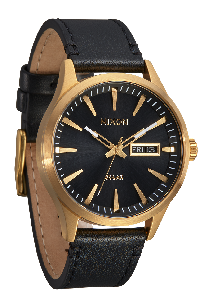 Sentry Solar Leather - All Gold / Black