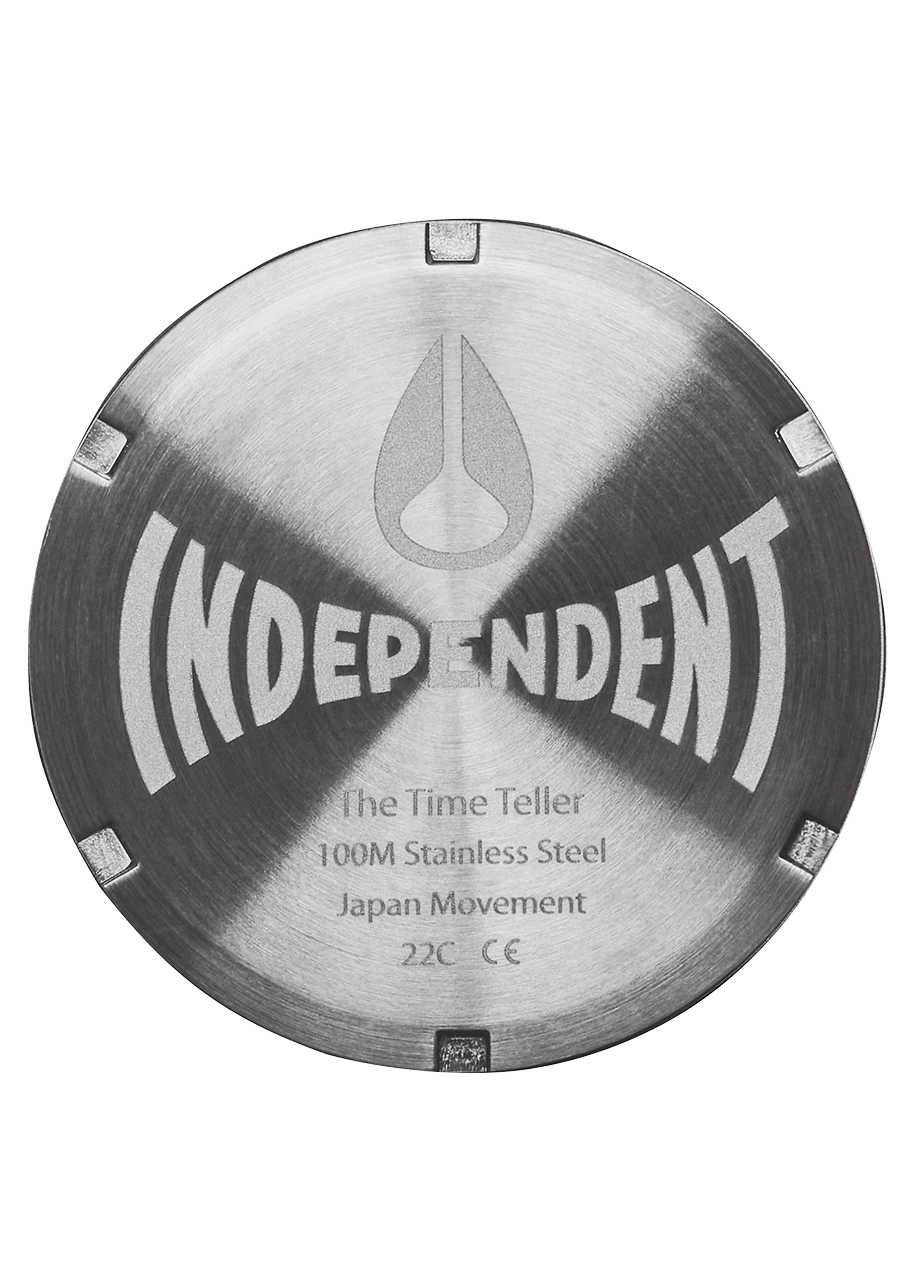 Independent Time Teller - All Silver