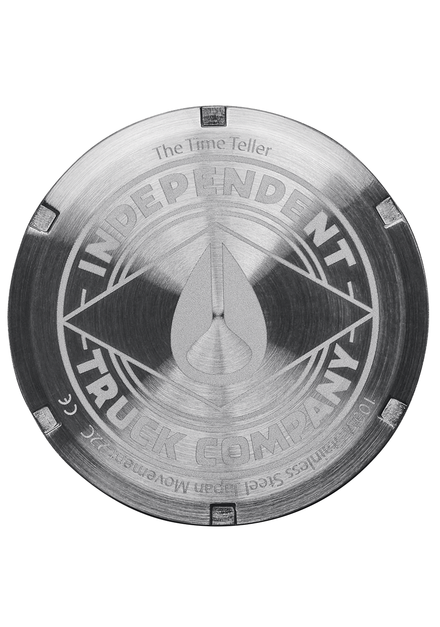 Independent Time Teller - All Silver