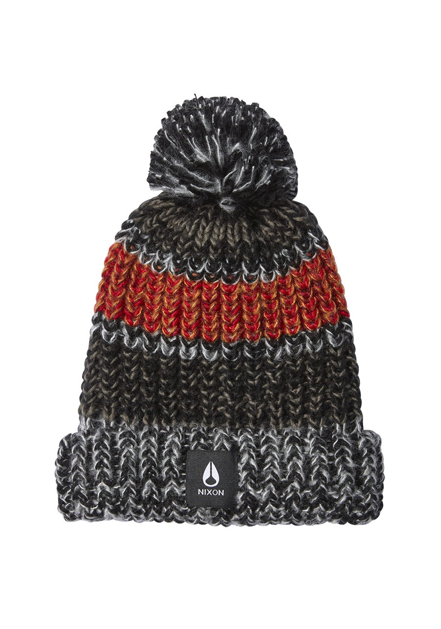 Nelson - Black / Charcoal / Red