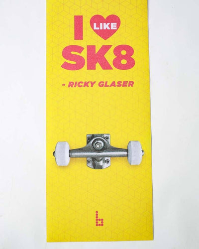 Ricky's Braille Pro Model Skateboard Deck & Grip