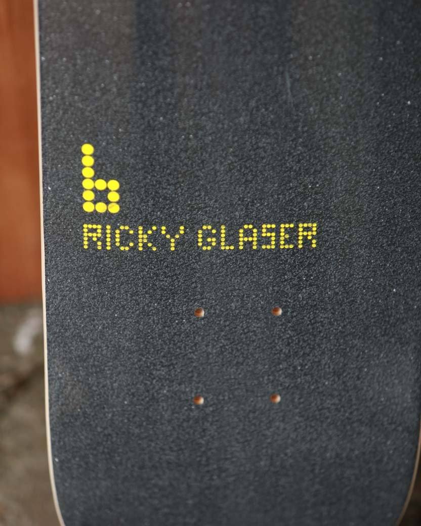 Ricky's Braille Pro Model Skateboard Deck