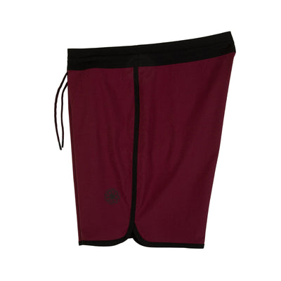 Honey Bucket 18" Boardshort Burgundy