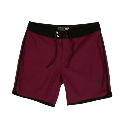 Honey Bucket 18" Boardshort Burgundy