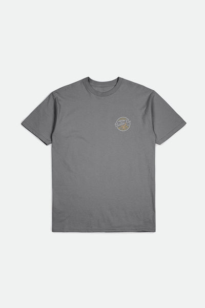 Joshua S/S Standard Tee - Heavy Metal