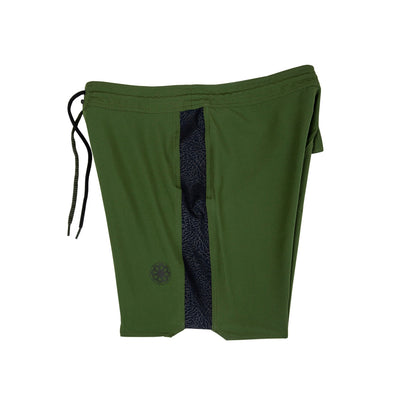 Le Bronz 18" Boardshort Rifle Green