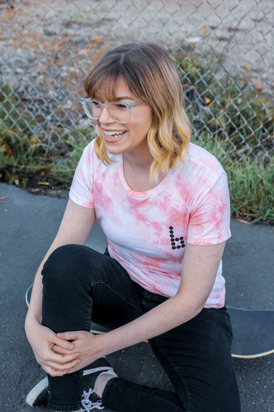 Women's Tie Dye Skate Tee