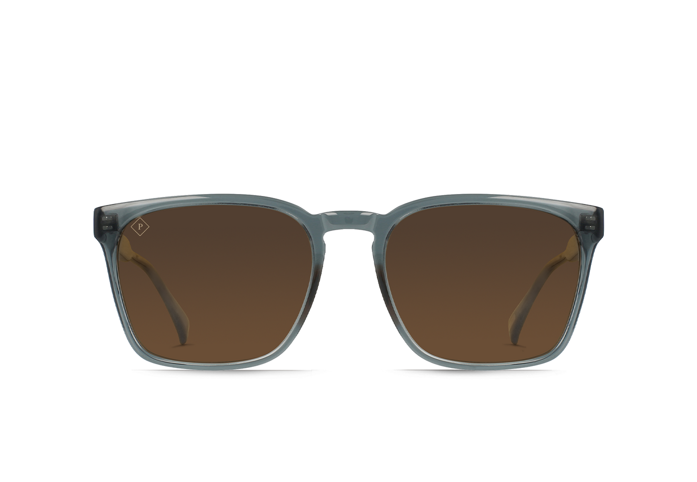 PIERCE-Slate / Vibrant Brown Polarized