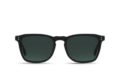 WILEY-Matte Black + Matte Brindle / Green Polarized