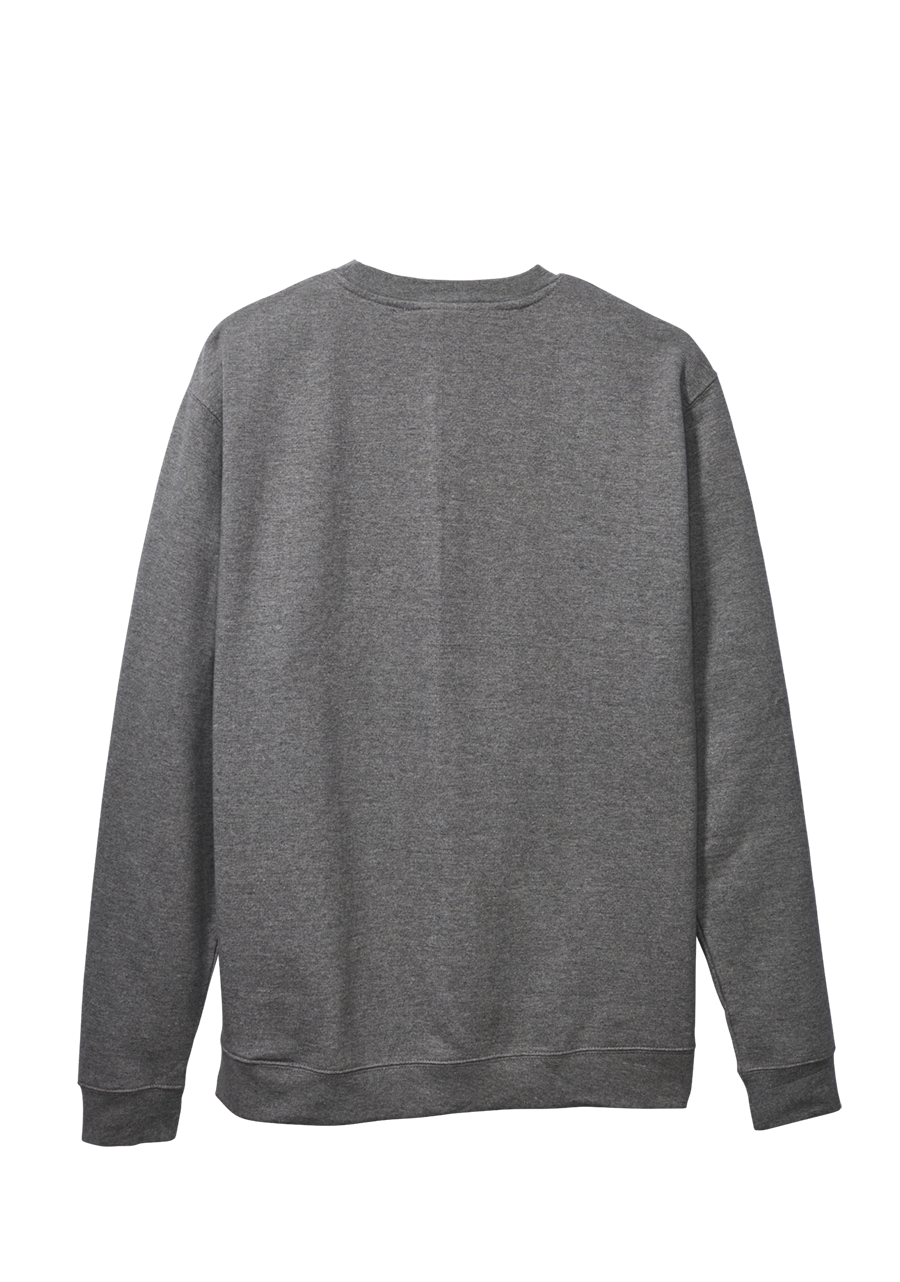 Rosas Crew Sweatshirt - Dark Heather Gray / Gray