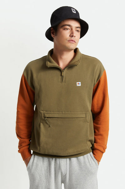 Men's Alton 1/4 Zip Mock Neck