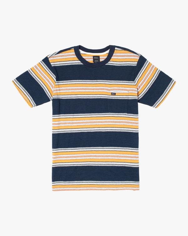 Men's Fragment Stripe Short Sleeve