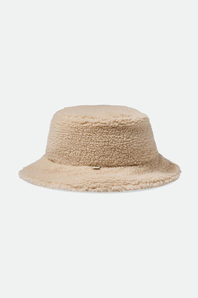 Petra Reversible Bucket Hat - Military Olive/Dove Sherpa