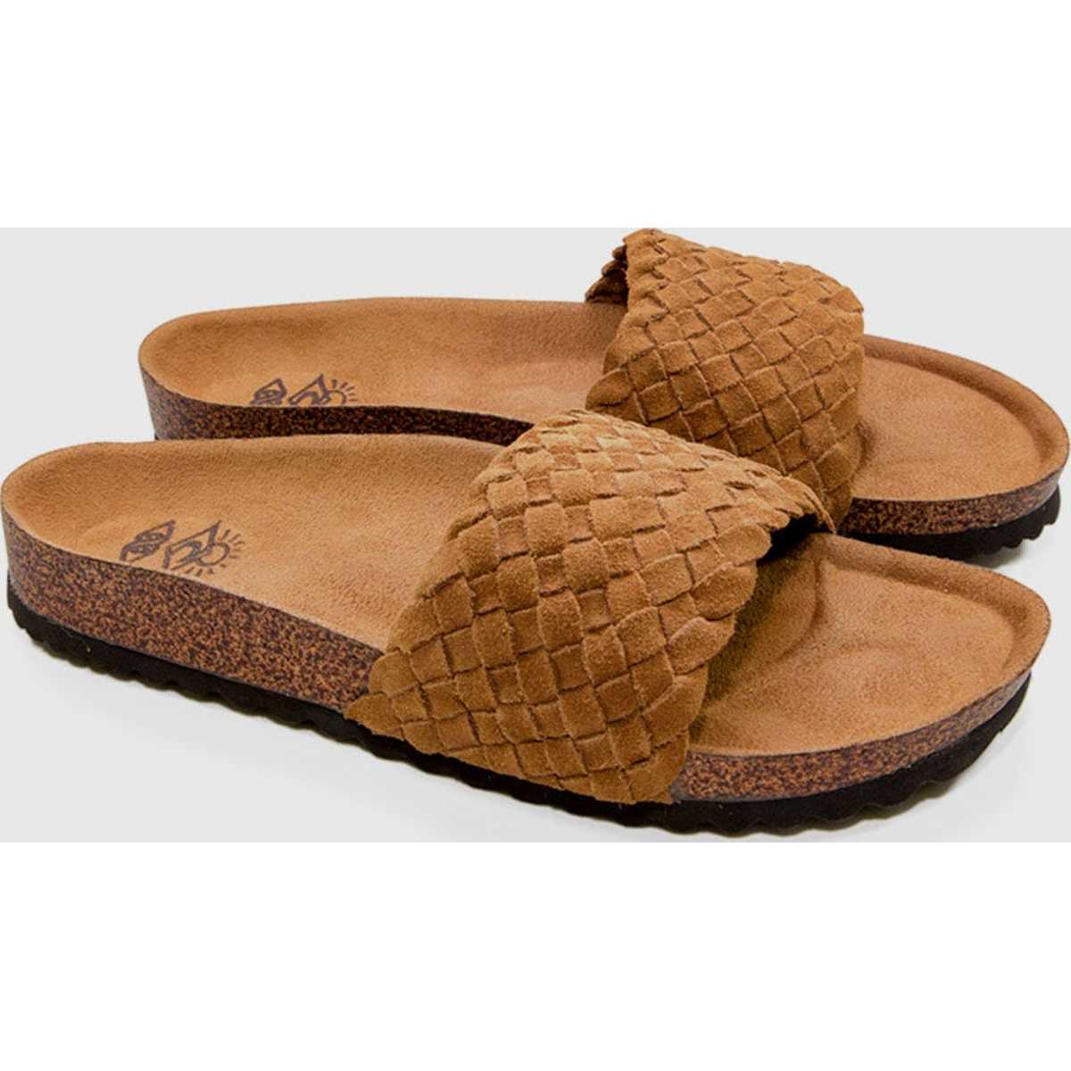 Marbella Sandals in Chestnut