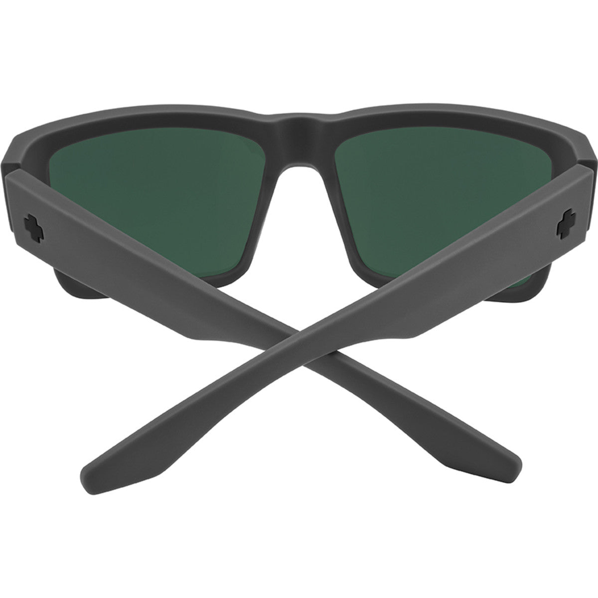 Cyrus Soft Matte Dark Gray - HD Plus Gray Green Polar with Black Spectra Mirror