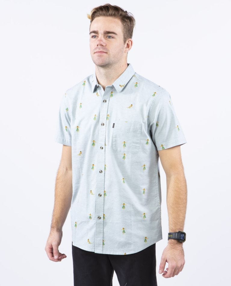 Hula Palm Breach S/S Shir