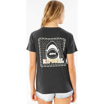 Shark Bite Standard Tee in Off White