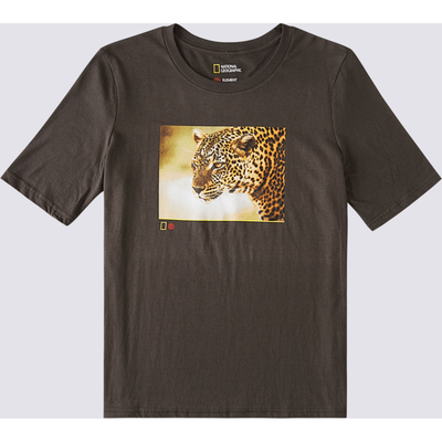 WOMENS LEOPARD SS TEE