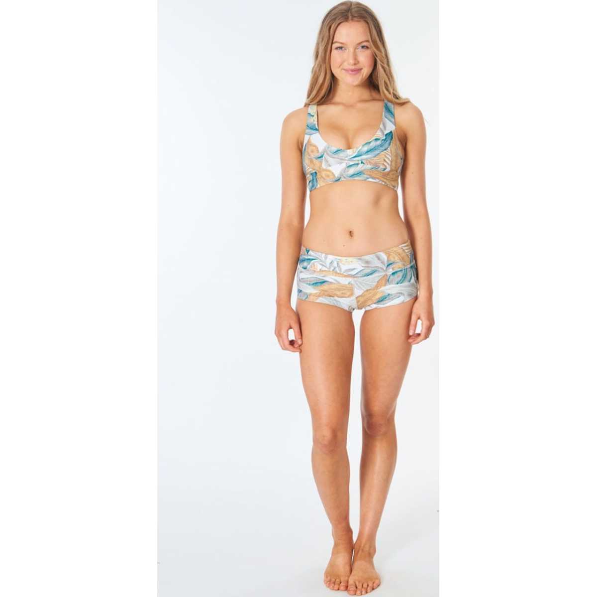 Tropic Sol Mirage Revo Bikini Short in Vanilla