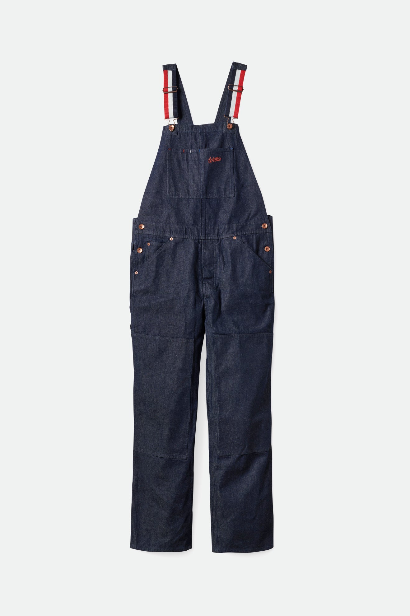 Willie Nelson Overalls - Worn Denim