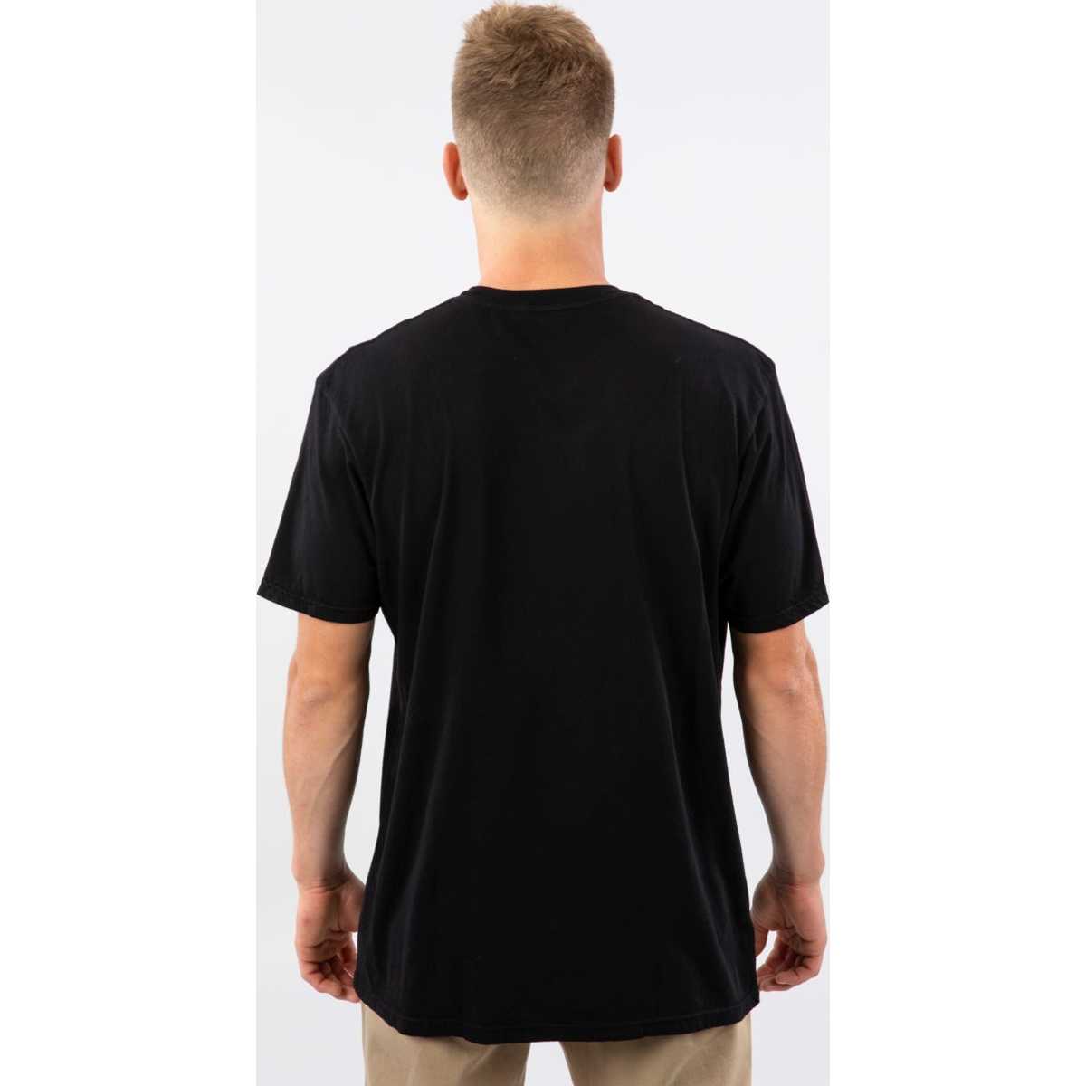 Hencho Camo Heritage Tee in Black