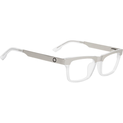 Zade 54-Matte Silver Matte Clear