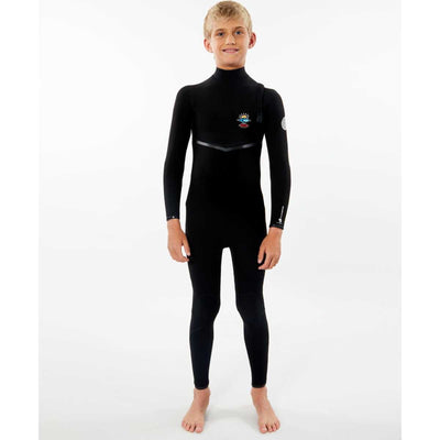 Junior Flashbomb 3/2 Zip Free Wetsuit in Black