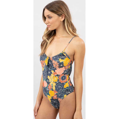 Golden Days Cheeky Coverage One Piece in Mid Blue