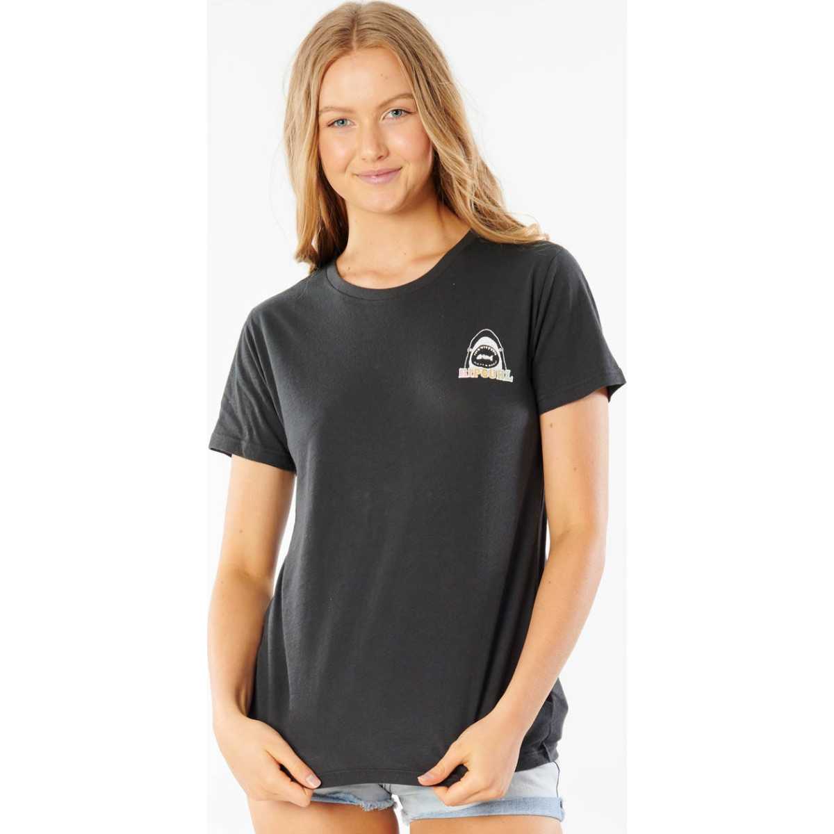 Shark Bite Standard Tee in Off White