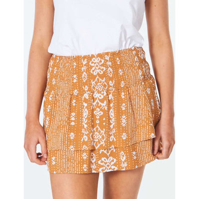 Surf Shack Mini Skirt in Honey