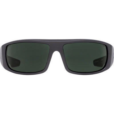 Logan Matte Black ANSI RX - HD Plus Gray Green