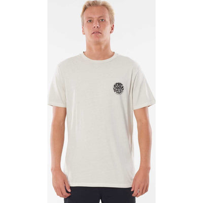 Wettie Logo Tee in Bone