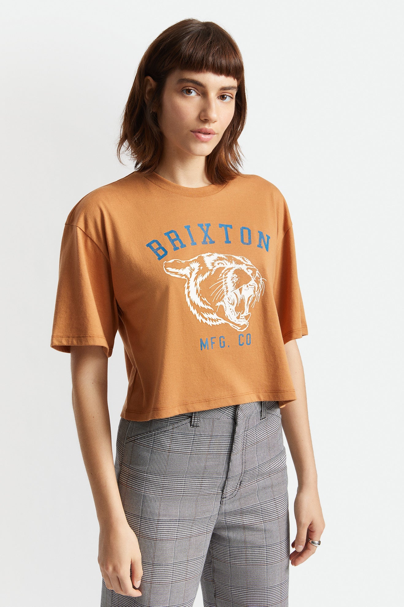 Women's Varsity Cat S/S Skimmer Tee