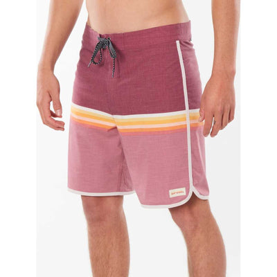 Mirage Surf Revival 19" Boardshorts in Burgundy