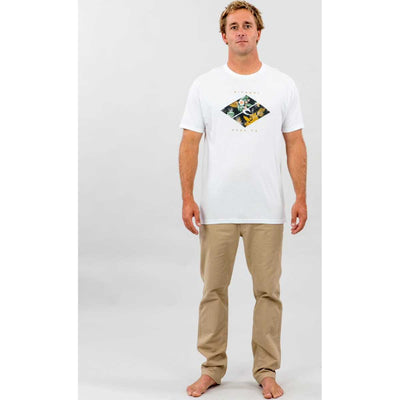 Mason Fill Premium Tee in White