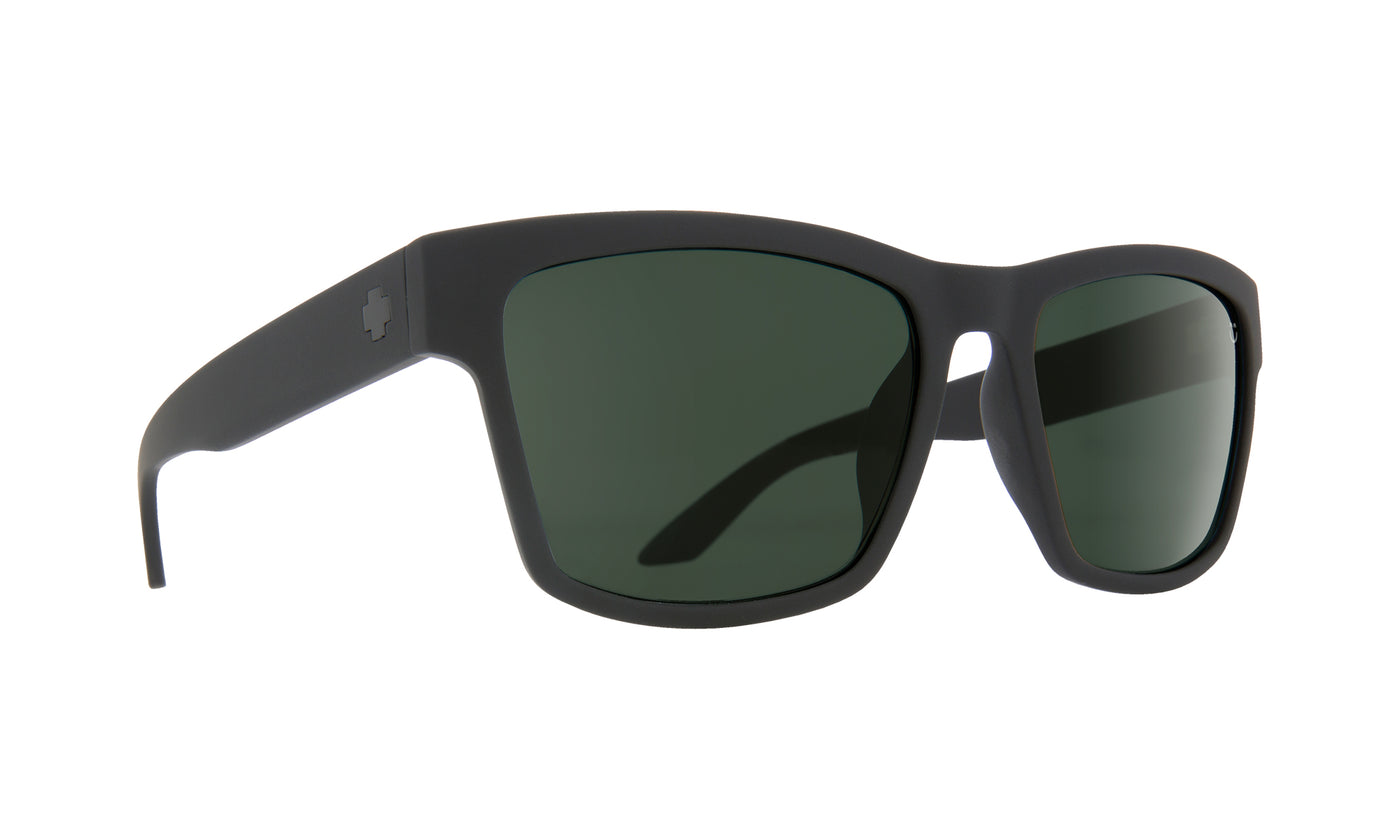 Haight 2 Soft Matte Black - HD Plus Gray Green Polar