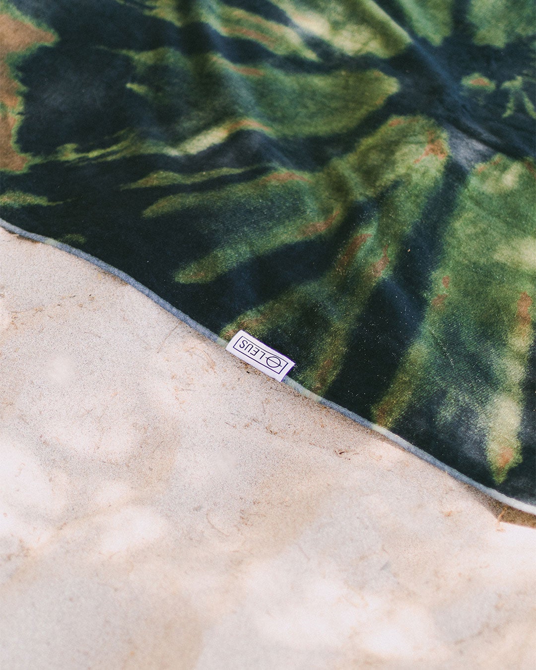 Tie Dye Camo Beach ECO Towel