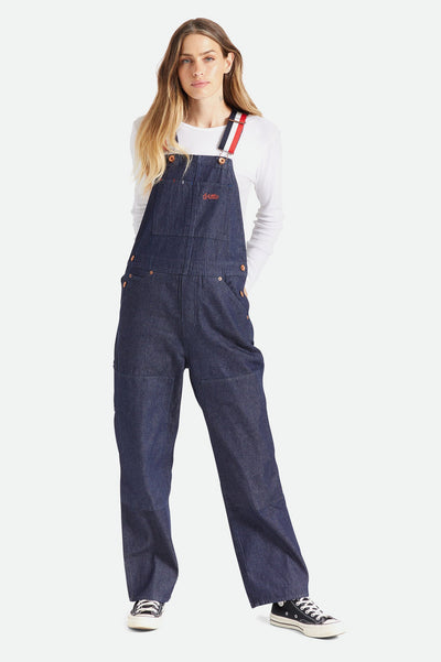 Willie Nelson Overalls - Worn Denim