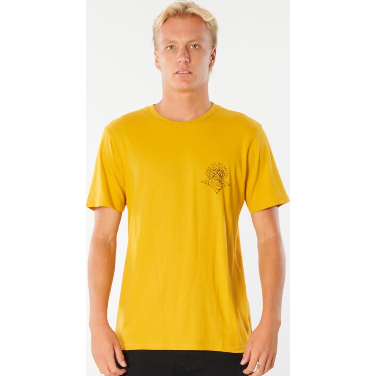 Scorched Earth Tee in Mustard