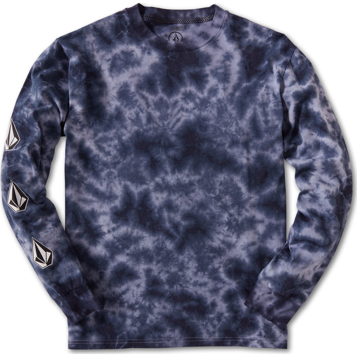 ICONIC STONE TIE DYE L/S TEE