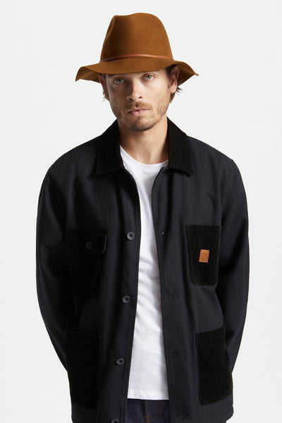 Wesley Packable Fedora