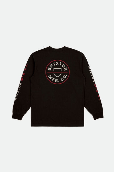 Men's Crest L/S Standard Tee