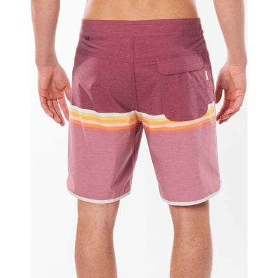 Mirage Surf Revival 19" Boardshorts in Burgundy