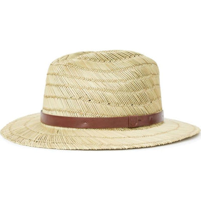 Messer Straw Fedora - Tan