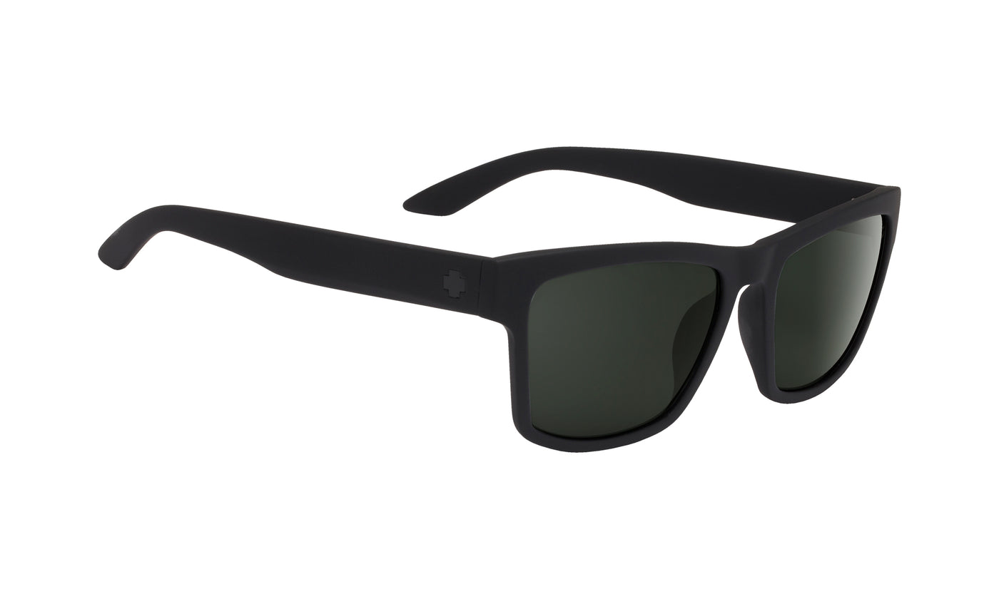 Haight 2 Soft Matte Black - HD Plus Gray Green Polar