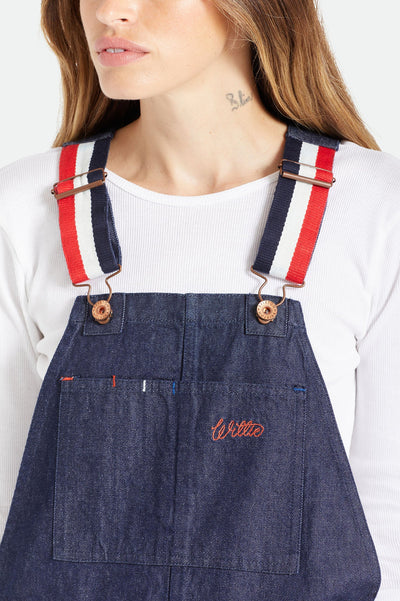 Willie Nelson Overalls - Worn Denim